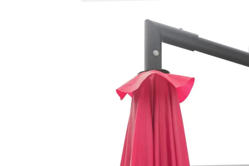 Ombrelone Premium Lateral Giratório em Alumínio 2,5m x 2,5m | Armação Quadrada